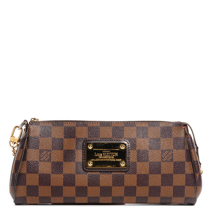 Louis Vuitton Damier Ebene Eva Clutch 1 of 7