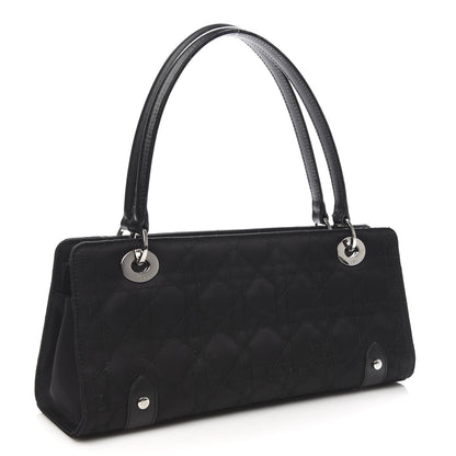 Christian Dior Nylon Cannage Stitched East West Lady Dior Black 3 of 10