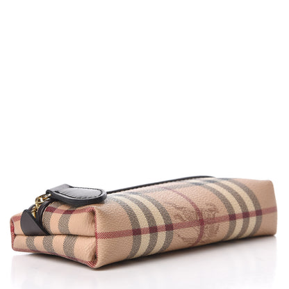 Burberry Haymarket Check Pouch Chocolate 4 of 12