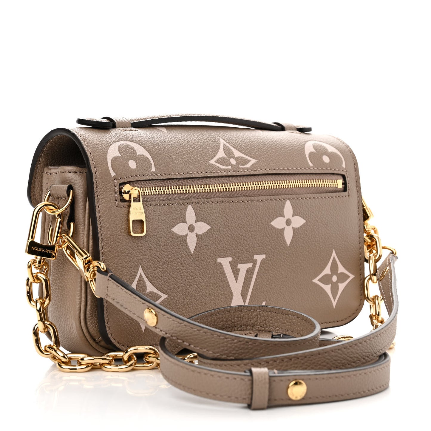 Empreinte Monogram Giant Pochette Metis East West Tourterelle Creme