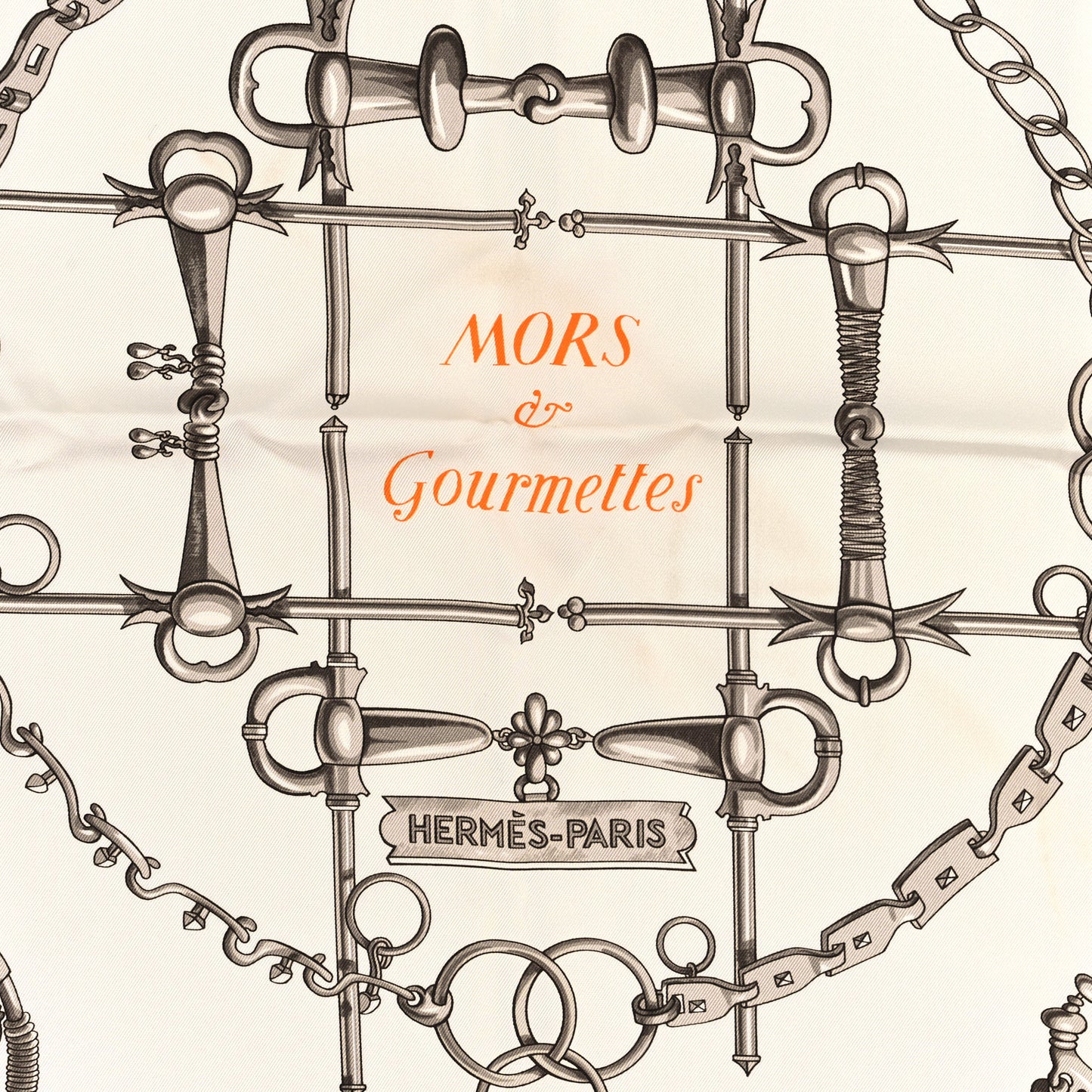 Silk Mors et Gourmettes Remix Scarf 90