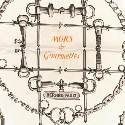 Hermes Silk Mors et Gourmettes Remix Scarf 90 2 of 3