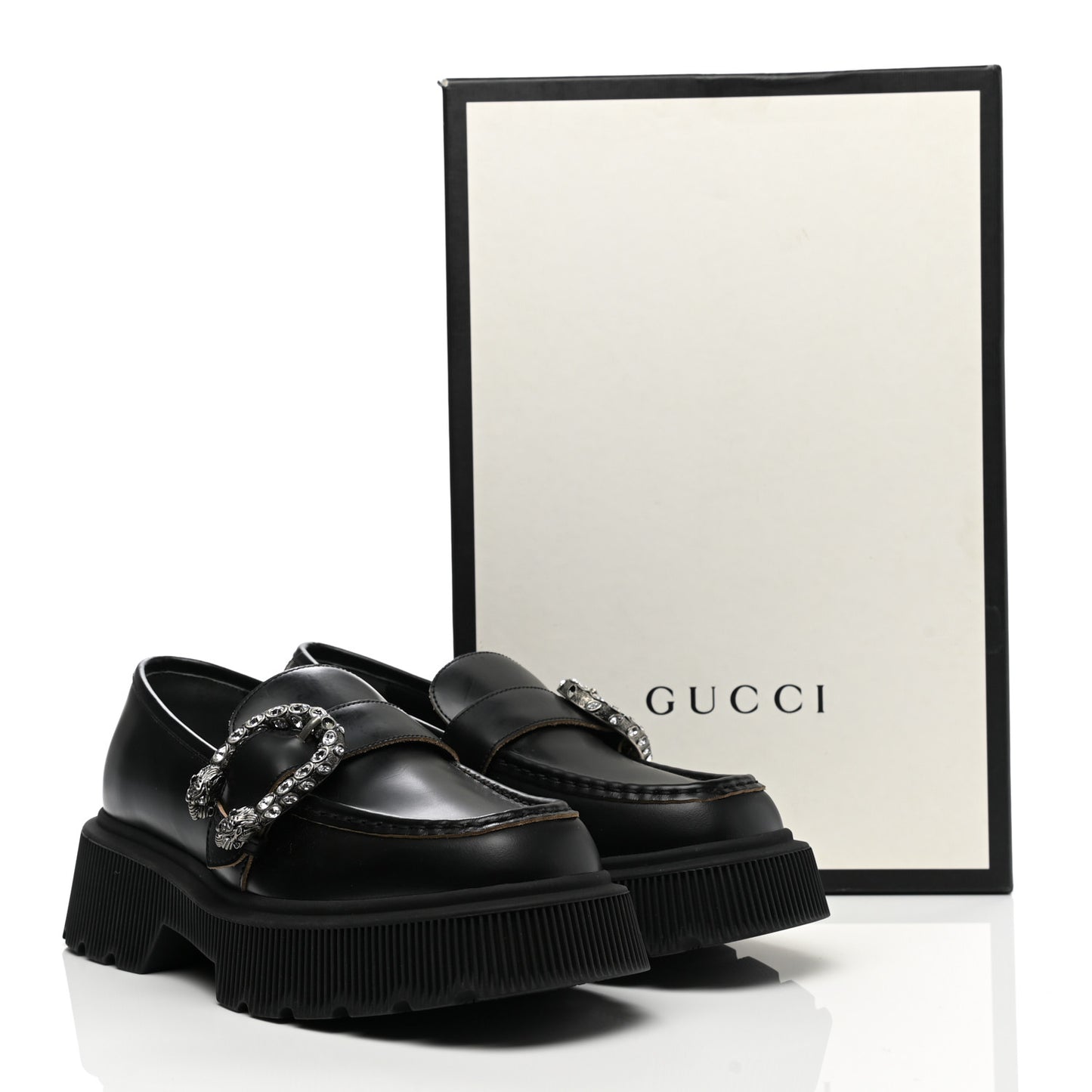 Cordovan Lux Dionysus Hunder Loafers 39 Black