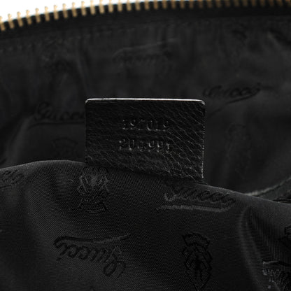 Gucci Patent Medium Hysteria Top Handle Bag Black 7 of 7
