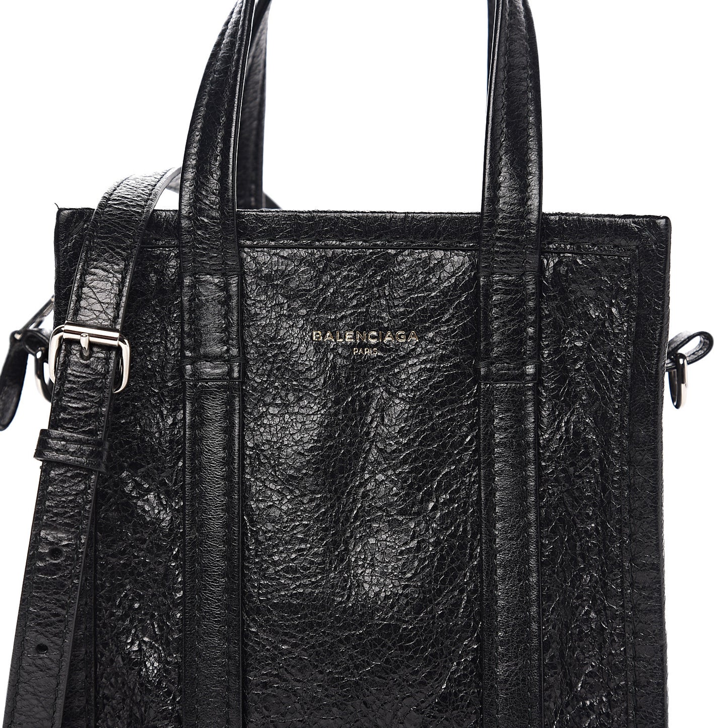 Agneau XXS Bazar Shopper Tote Black