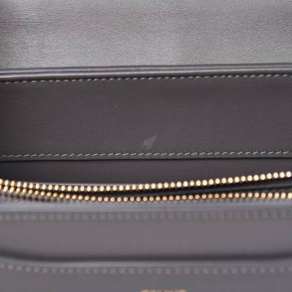 Celine Satinated Calfskin Small 16 Top Handle Bag Gray 12 of 14