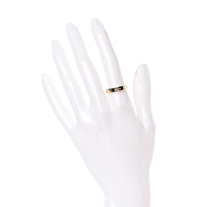 Hermes 18K Yellow Gold TPM Kelly Ring 54 6.75 2 of 7