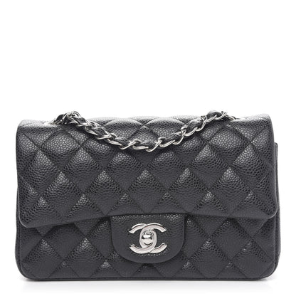 Chanel Caviar Quilted Mini Rectangular Flap Black 1 of 12