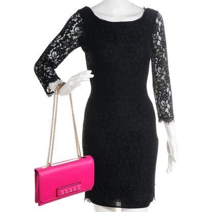 Valentino Garavani Nappa Va Va Voom Shoulder Bag Pop Fuxia 2 of 7