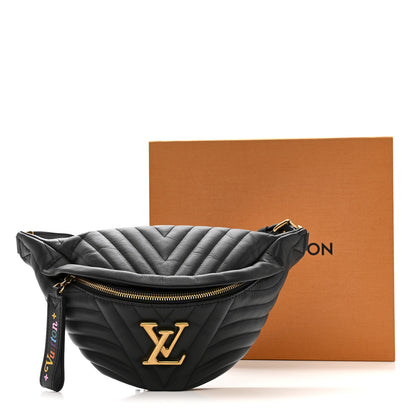 Louis Vuitton Calfskin Quilted New Wave Bumbag Black 11 of 11