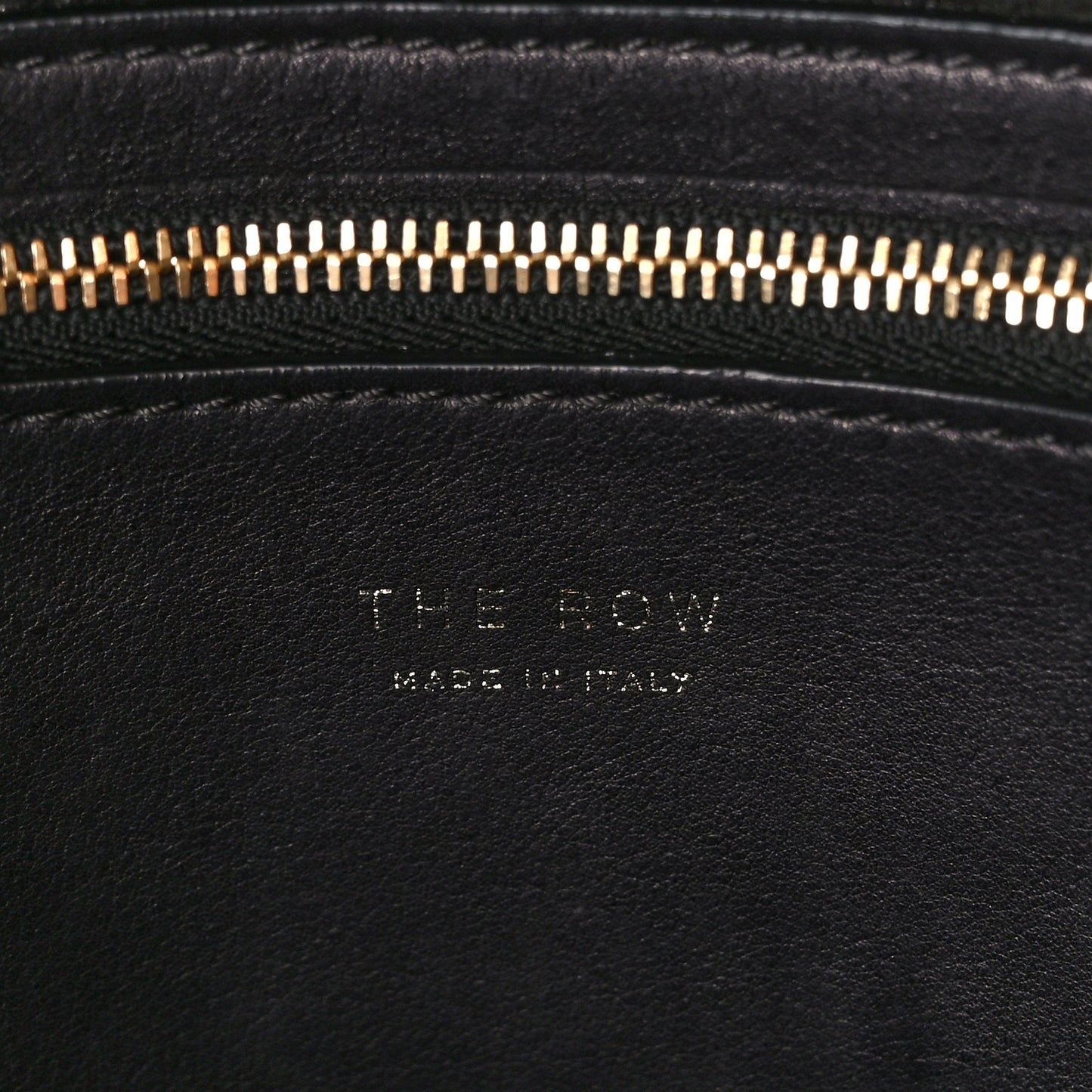 Calfskin Mail Bag Black