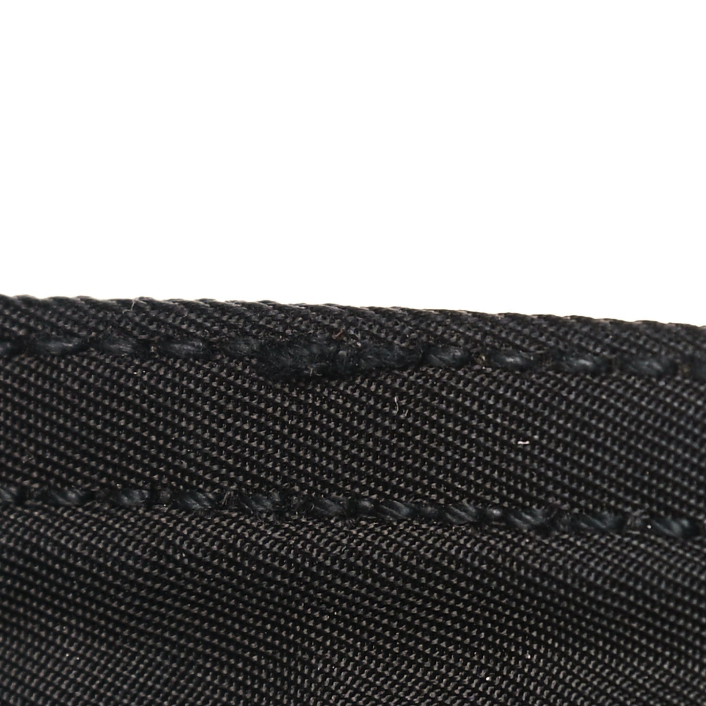 Nylon Vela Flat Messenger Bag Black