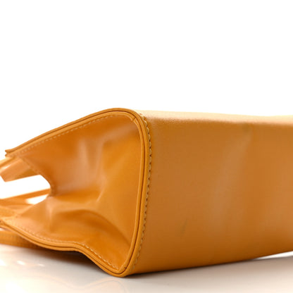 Telfar Vegan Leather Small Shopping Bag Mustard 9 of 11