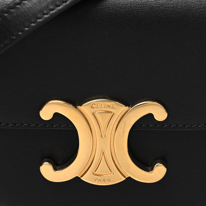 Celine Shiny Calfskin Mini Triomphe Black 8 of 11