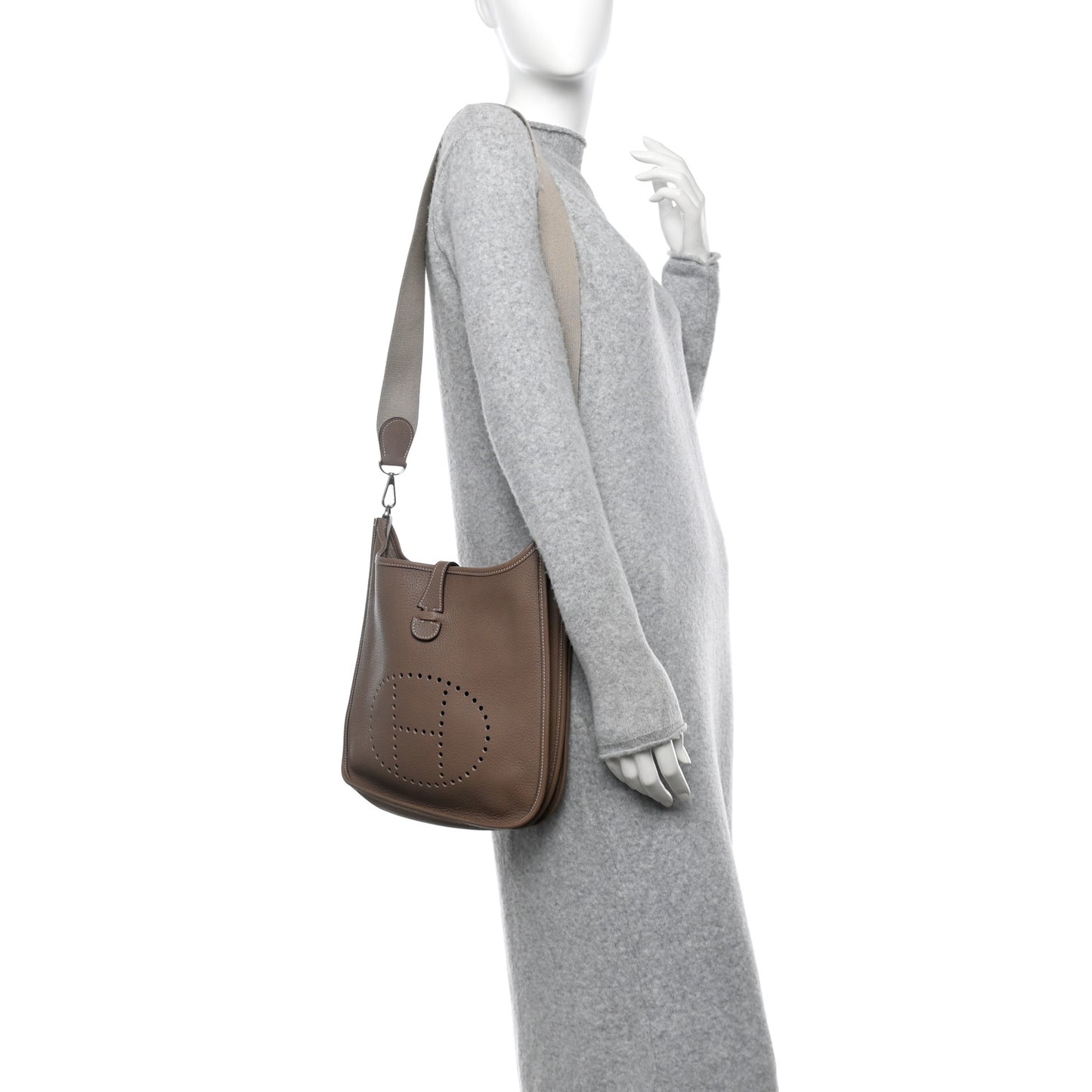 Taurillon Clemence Amazone Evelyne II PM Gris Tourterelle