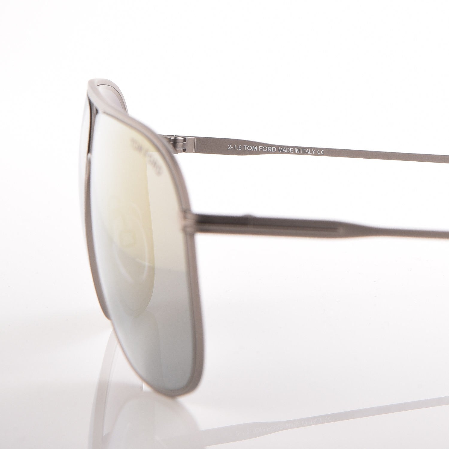 Tom Ford Dominic Aviator Sunglasses TF451 Silver 5 of 7