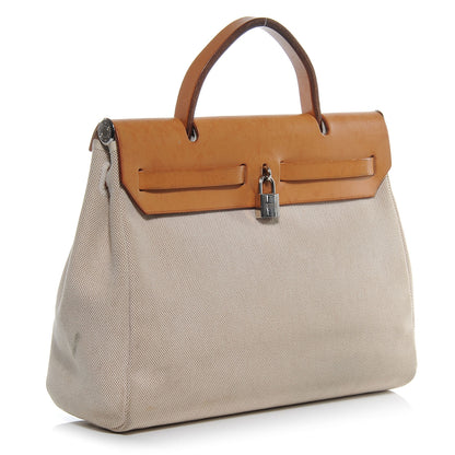 Hermes Toile HERBAG PM Natural 3 of 12