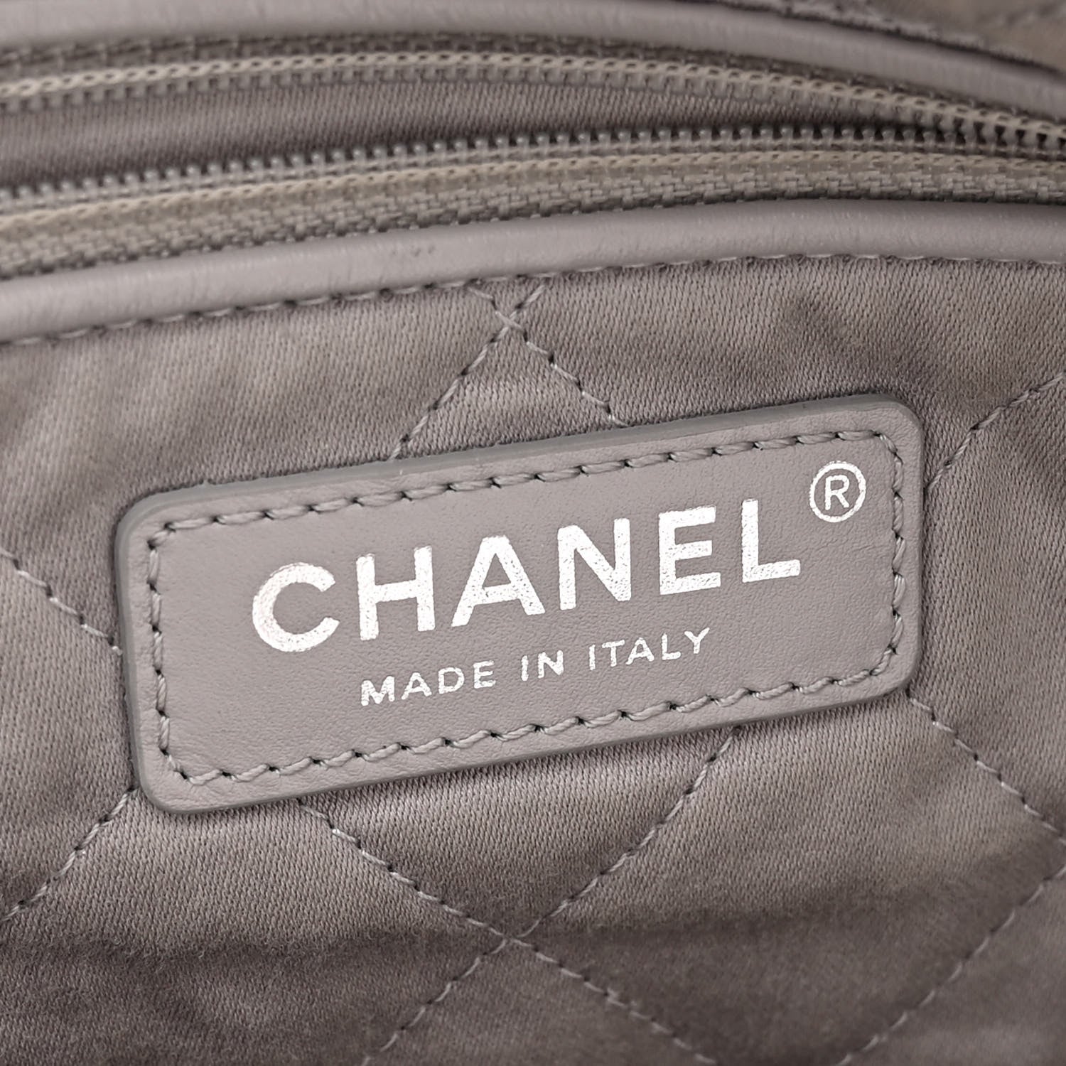 Chanel Metallic Shaded Calfskin Quilted Chanel 22 White Silver 7 of 12