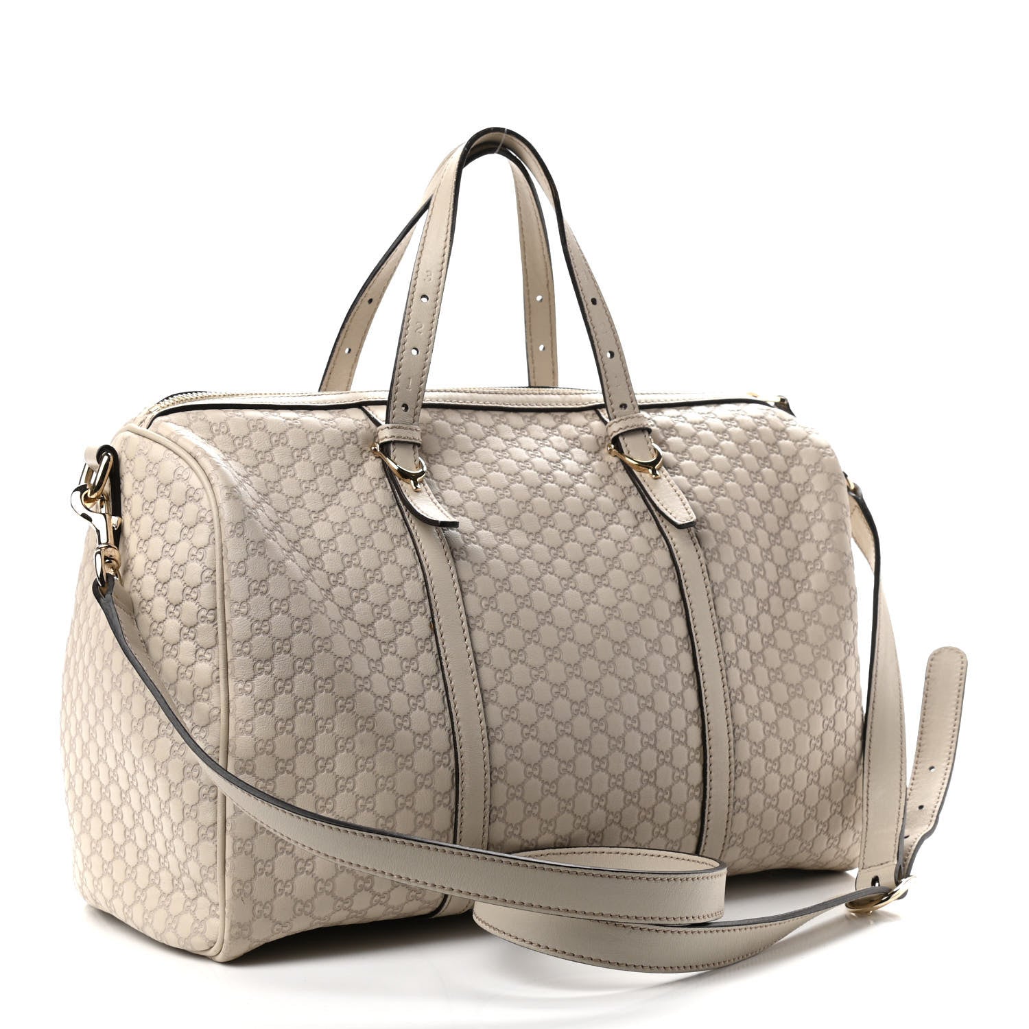 Gucci Soft Microguccissima Medium Nice Boston Off White 2 of 16