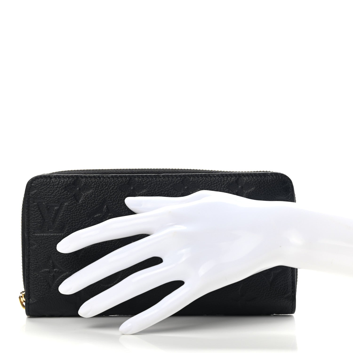 Louis Vuitton Empreinte Zippy Wallet Black 2 of 8