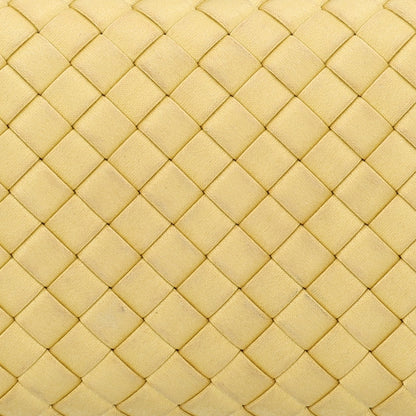 Bottega Veneta Satin Intreccio Impero Ayers Knot Clutch Banane 7 of 9