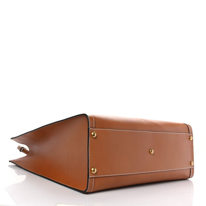 Gucci Calfskin Studded Maxi Diana Tote Bag Cuir 4 of 9