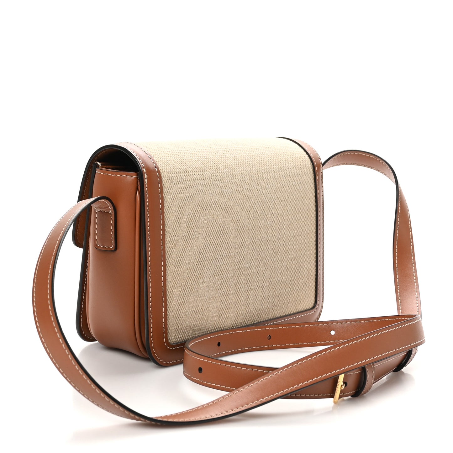 Textile Natural Calfskin Teen Triomphe Natural Tan