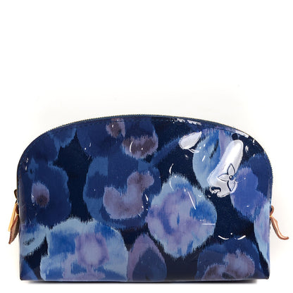 Louis Vuitton Vernis Ikat Cosmetic Pouch Grand Blue 1 of 7