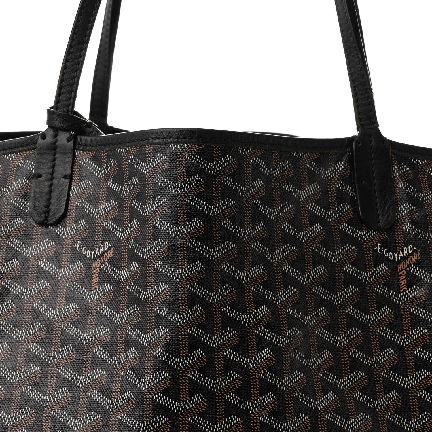 Goyard Goyardine Saint Louis GM Black 8 of 14
