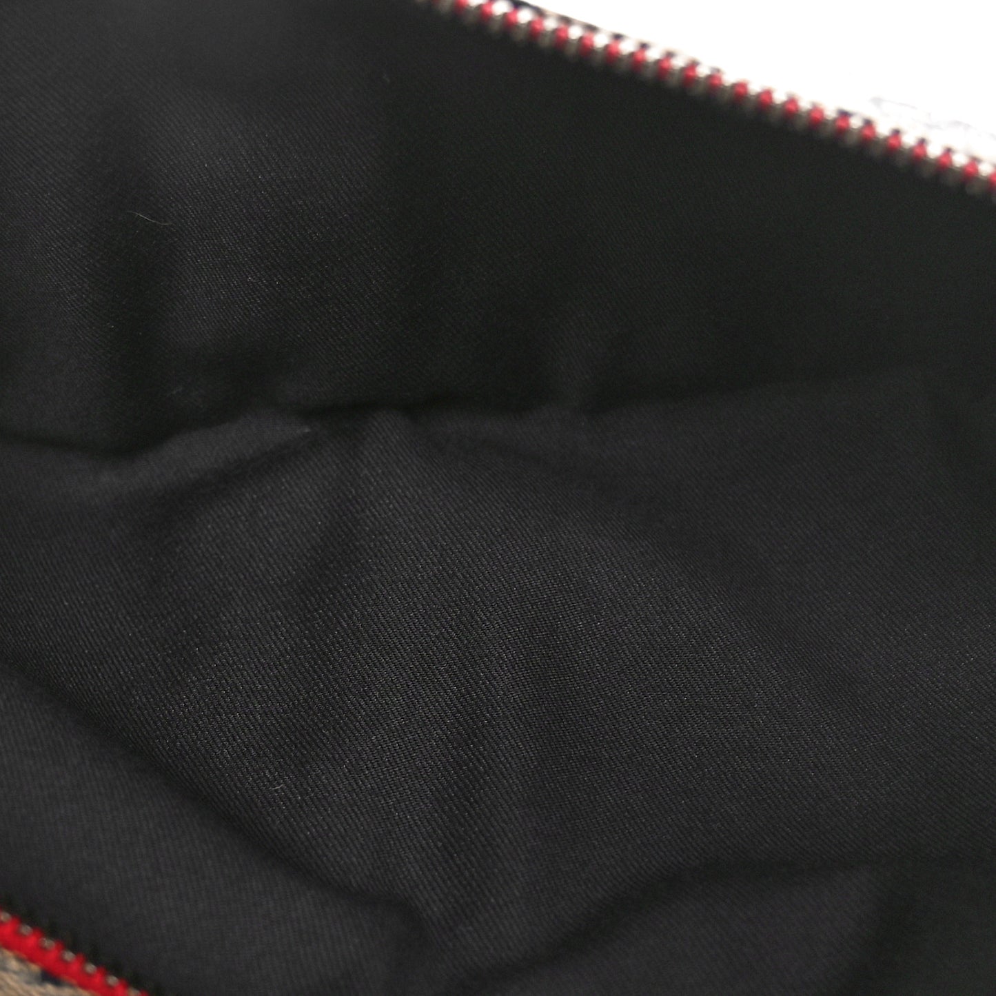 GG Monogram Web Double Pocket Belt Bag Navy Red