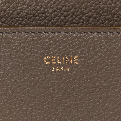 Celine Soft Grained Calfskin Sangle Bucket Bag Taupe 6 of 12