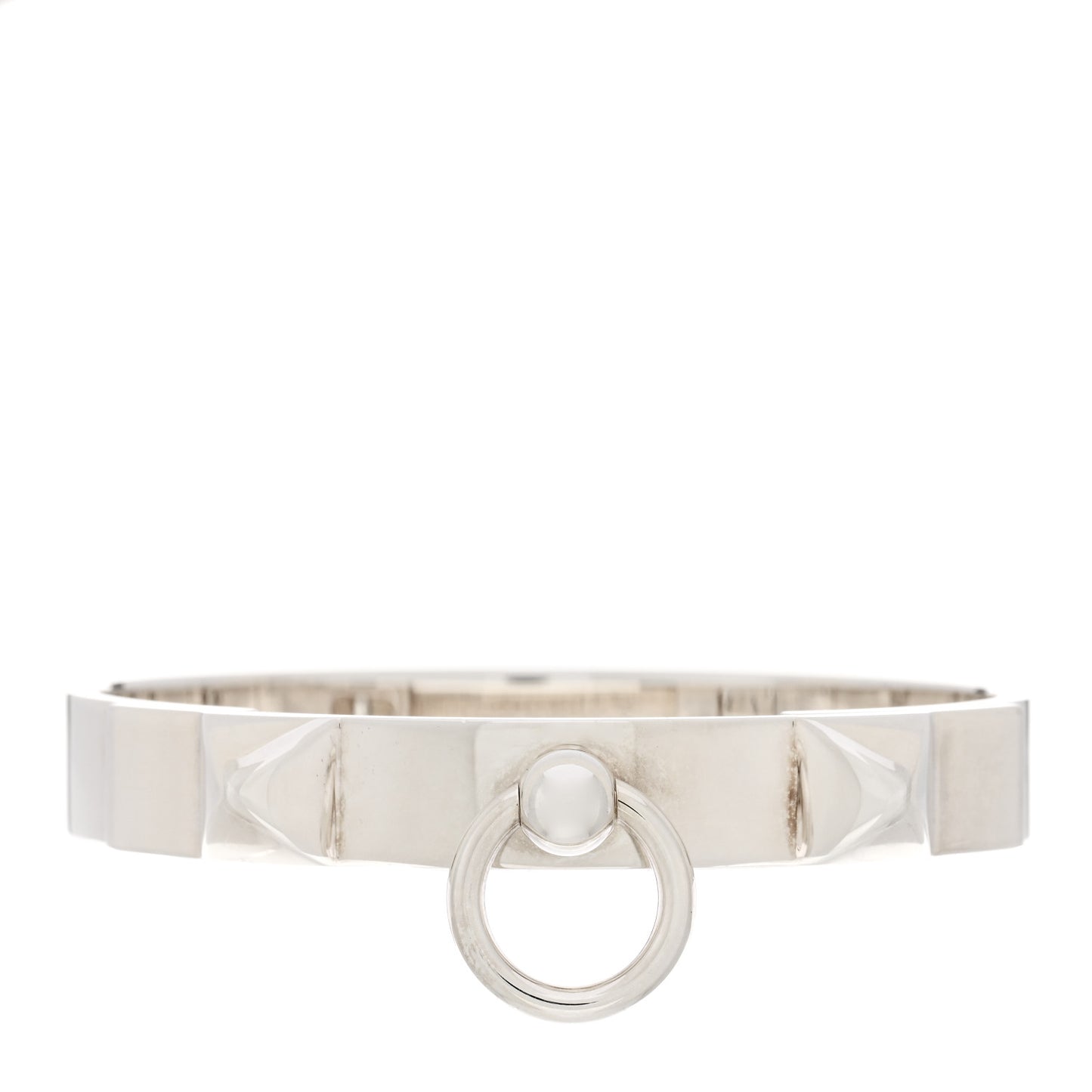 Sterling Silver PM Collier De Chien Bracelet ST