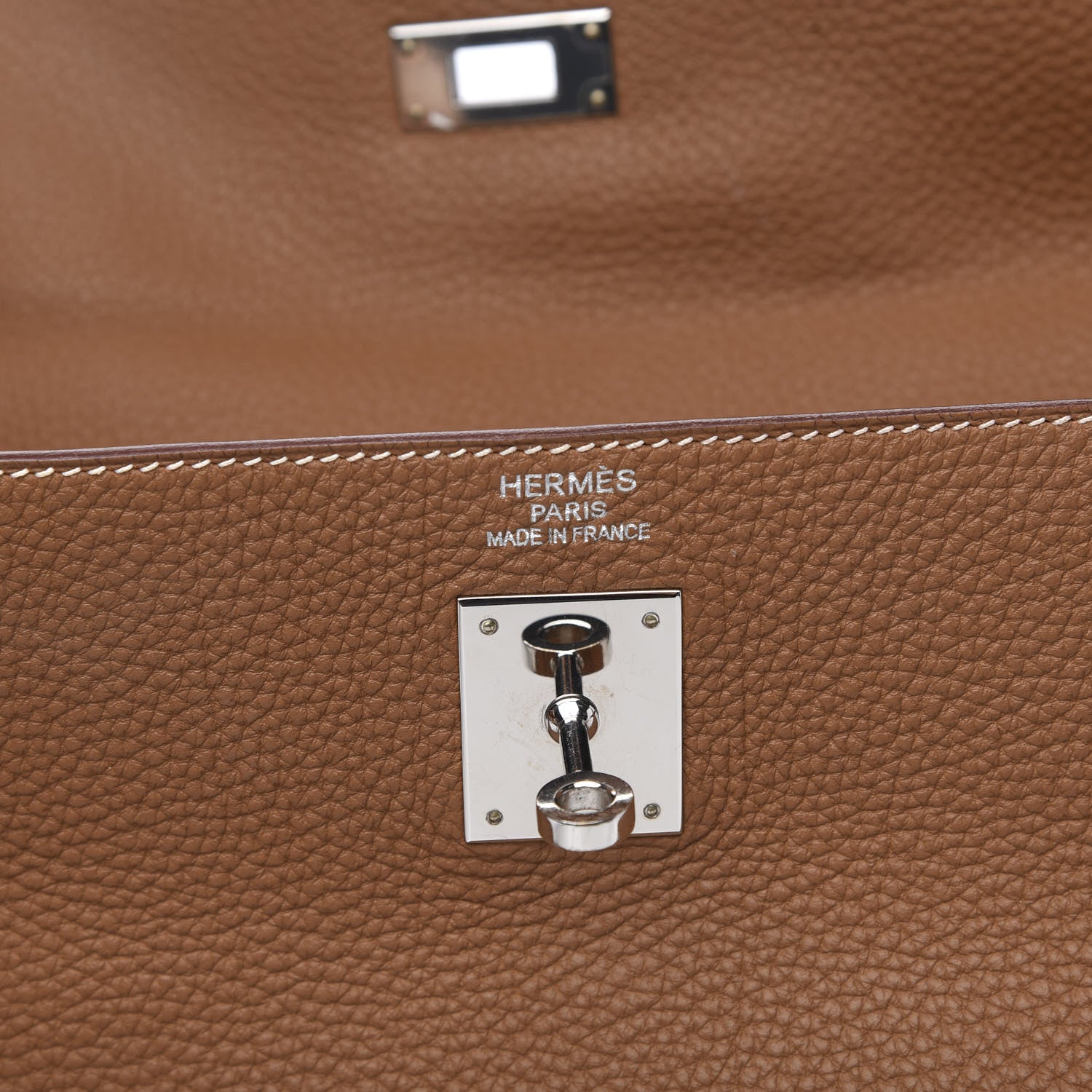 Hermes Togo Kelly Retourne 35 Gold 7 of 10