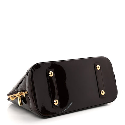 Louis Vuitton Vernis Alma PM Amarante 4 of 11