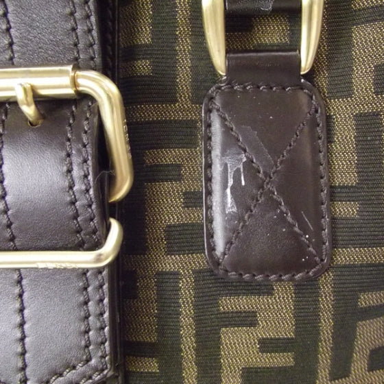 Fendi Zucca Buckle Satchel 7 of 15