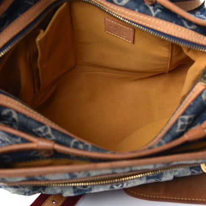 Louis Vuitton Denim Raye Porte Epaule MM 5 of 21