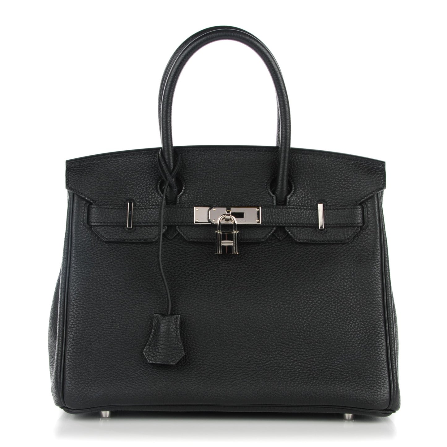 Taurillon Clemence Birkin 30 Black