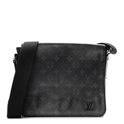 Louis Vuitton Monogram Eclipse District PM Black 1 of 16