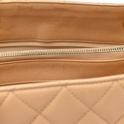 Chanel Caviar Quilted Grand Shopping Tote GST Beige Clair 15 of 15