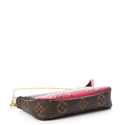 Louis Vuitton Monogram 2017 Christmas Animation Mini Pochette Accessories 4 of 8