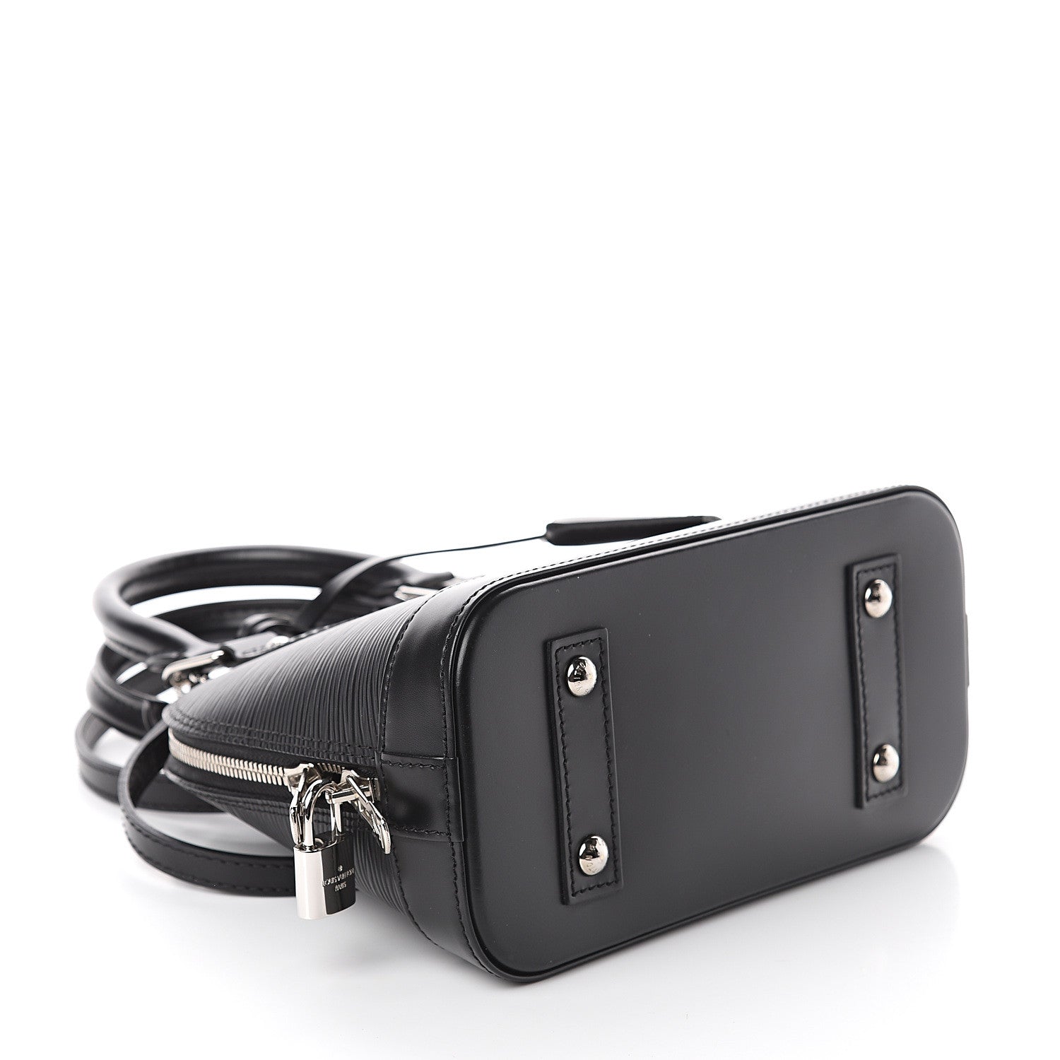 Louis Vuitton Epi Alma BB Black 3 of 8