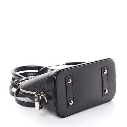 Louis Vuitton Epi Alma BB Black 3 of 8