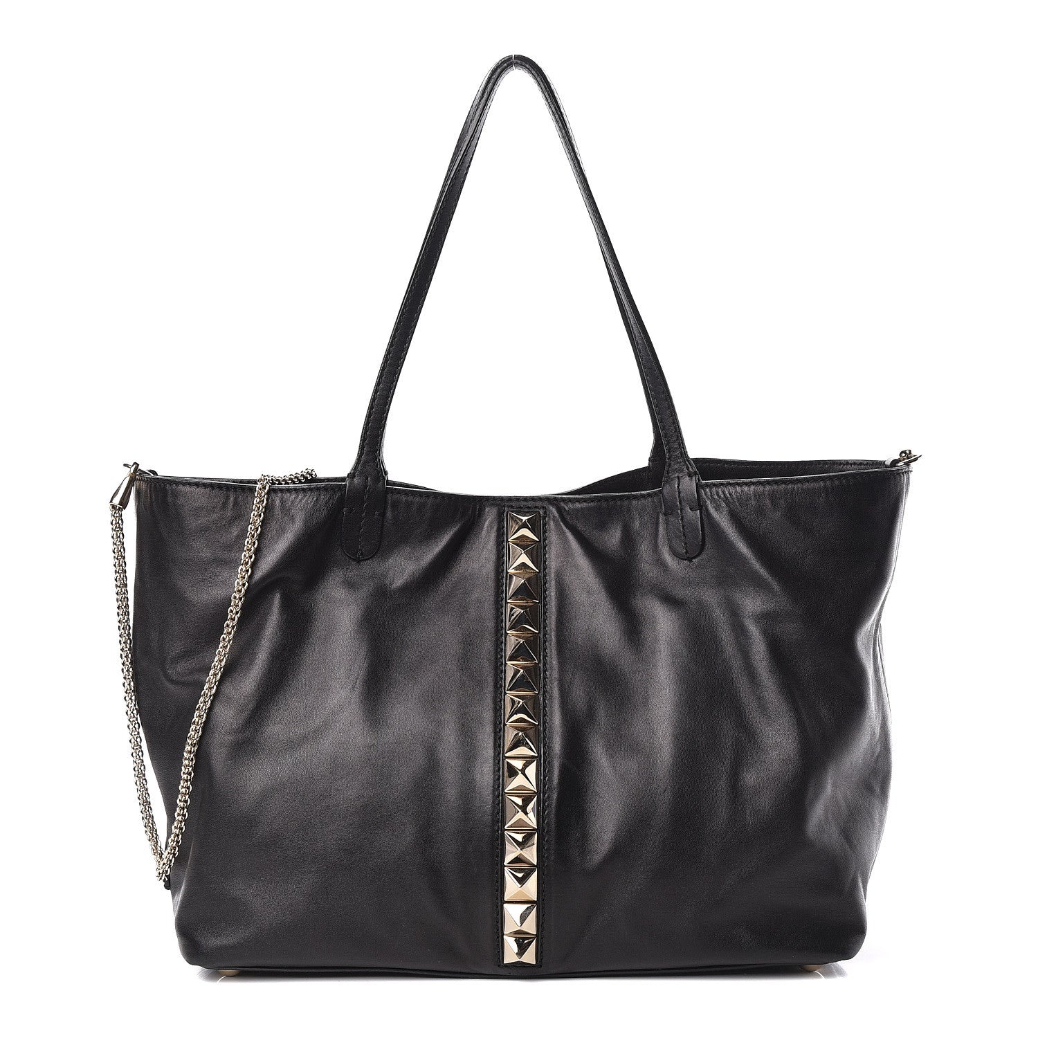 Valentino Garavani Calfskin Va Va Voom Tote Black 1 of 12