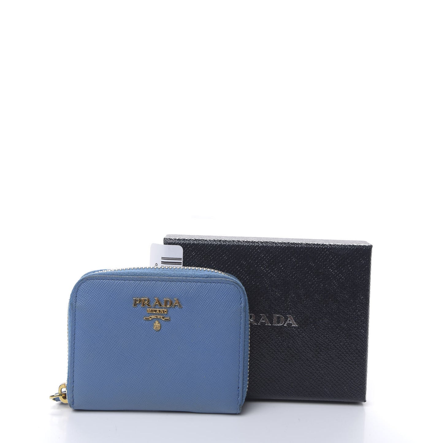Saffiano Metal Coin Purse Cobalto