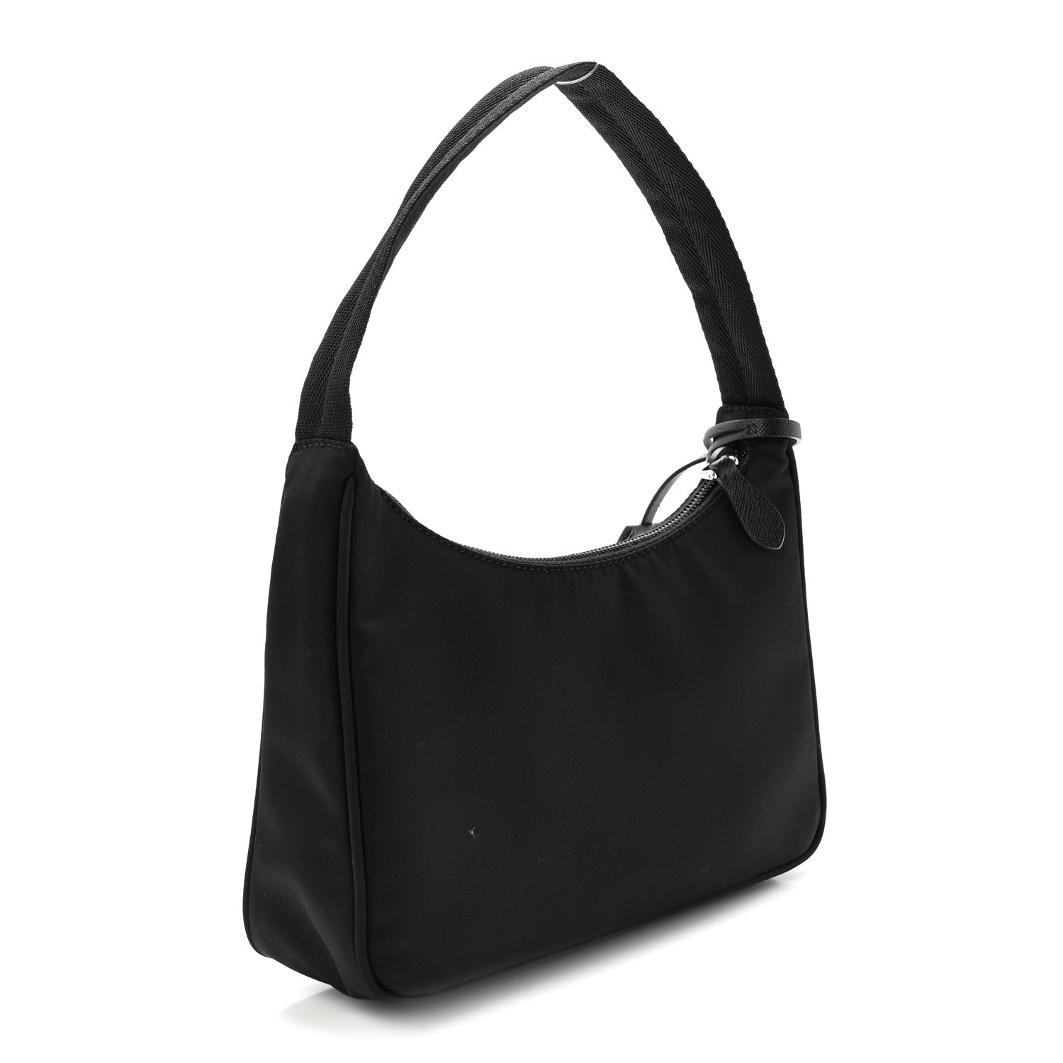 Prada Tessuto Nylon Mini Re-Edition 2000 Bag Black 3 of 10
