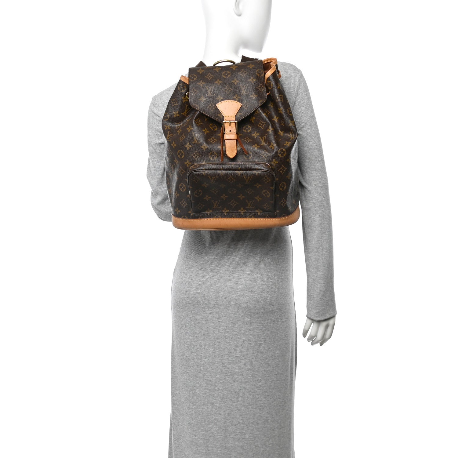 Louis Vuitton Monogram Montsouris GM Backpack 3 of 11