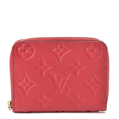 Louis Vuitton Empreinte Zippy Coin Purse Scarlet 1 of 8