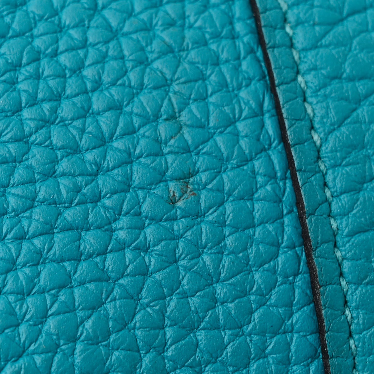 Taurillon Clemence Picotin Lock 26 GM Turquoise