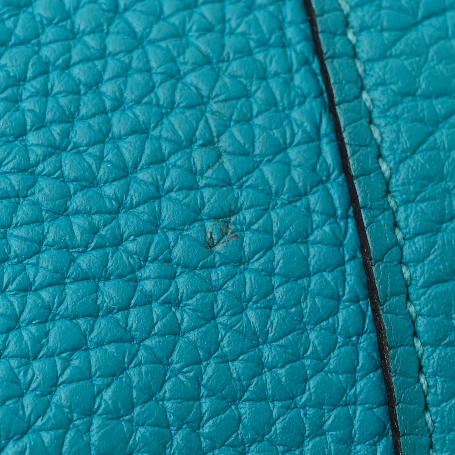 Hermes Taurillon Clemence Picotin Lock 26 GM Turquoise 14 of 14