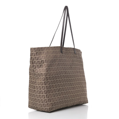 Fendi Zucchino Tote Brown 2 of 7